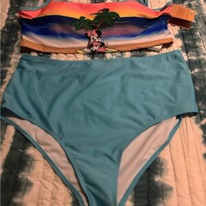 Disney Sunset and Blue Bikini Set